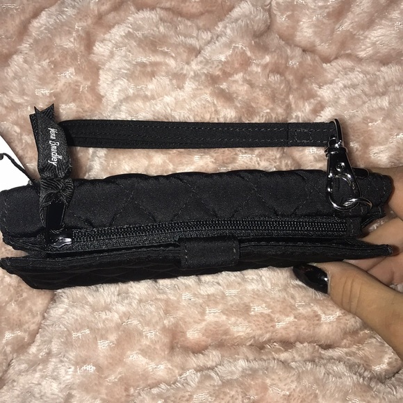 ⚜️Vera Bradley Solid Black Wristlet! NWT! - Picture 6 of 7